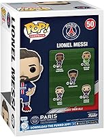 Vista 3 de Funko Pop! Fútbol: Paris Saint-Germain - Lionel Messi