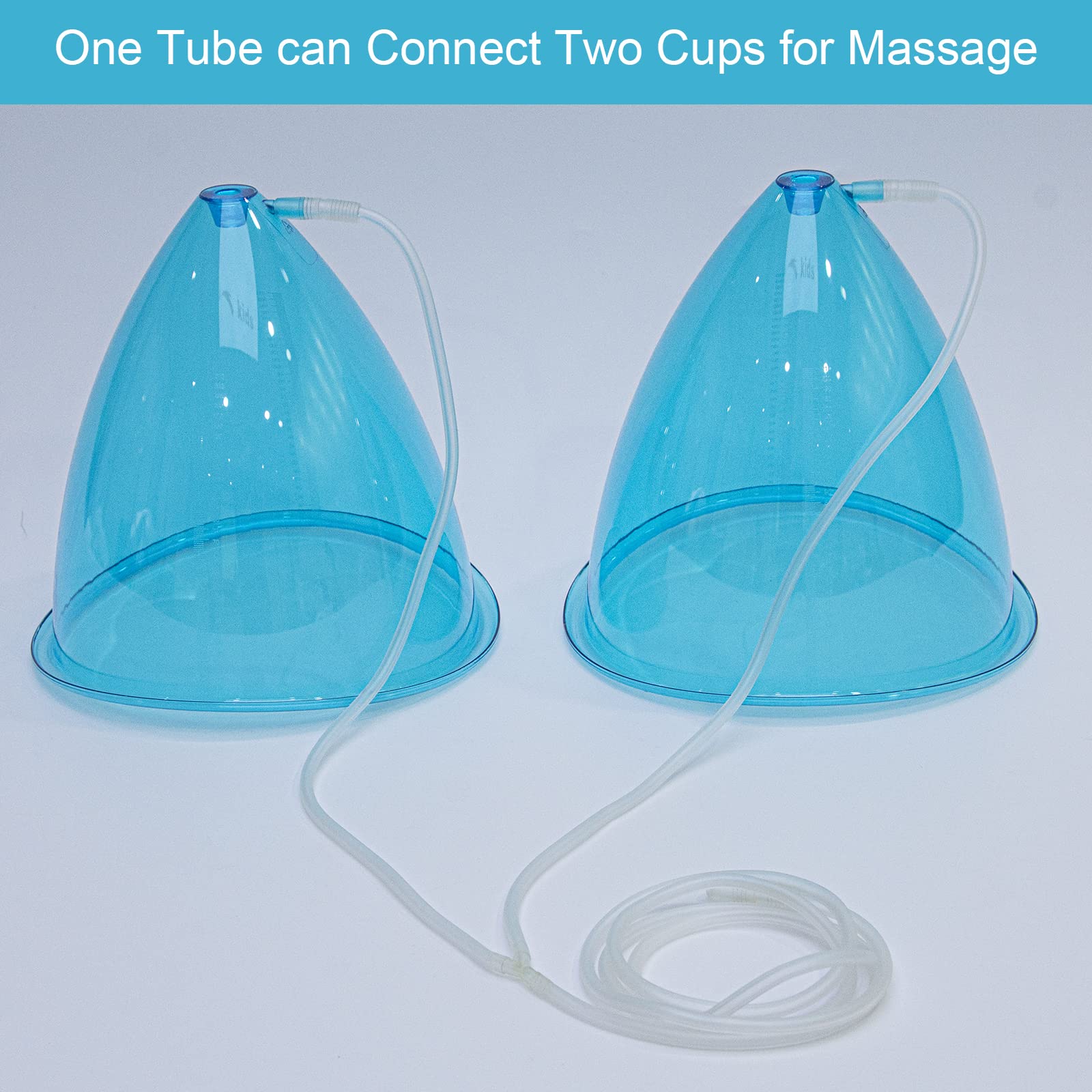ELITZIA 6x3 trasparente tubo in silicone accessorio per ELITZIA allargamento del seno pompa a vuoto tazze forma di sollevamento del seno macchina digitale seno bellezza salone Spa