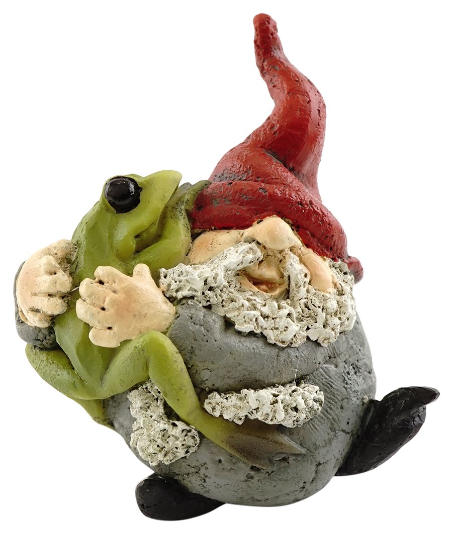 Top Collection Minyatür Peri Bahçesi ve Teraryum Cüce Sarılma Kurbağa Heykelcik