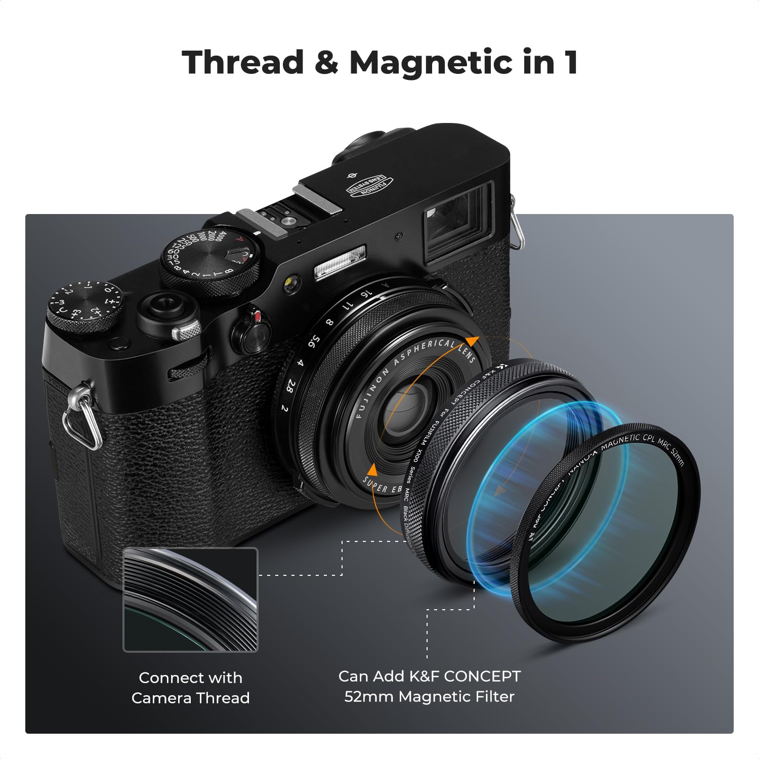 Amazon.com : Black Mist Diffusion 1/4 Filter(Black Frame) + 49mm