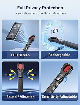 ZoraaFluffyCabin シークレット KAXYUYA Hidden Camera Detectors - Protect Your Privacy