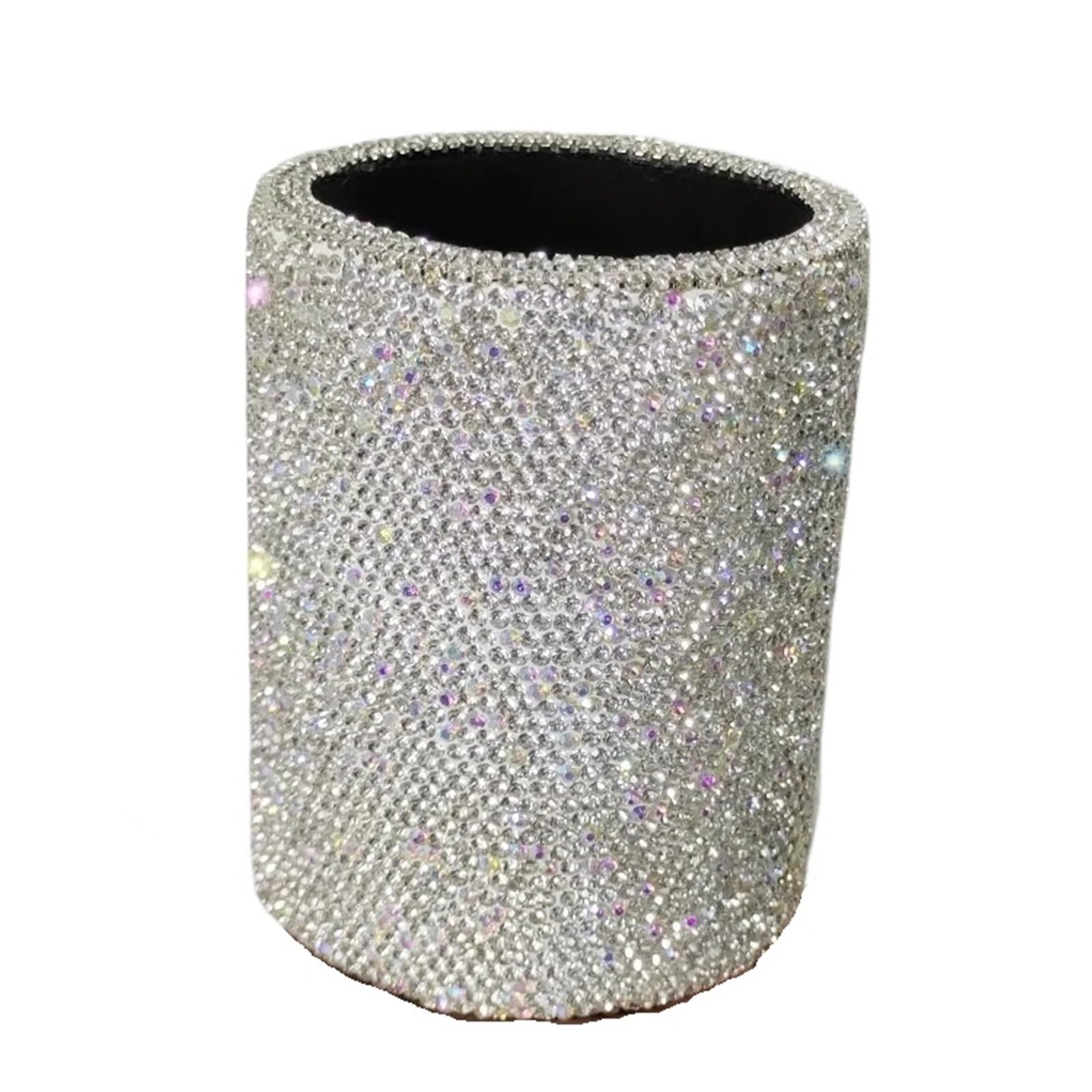 Porte-stylo de bureau haut de gamme en cristal diamanté pour une organisation raffinée