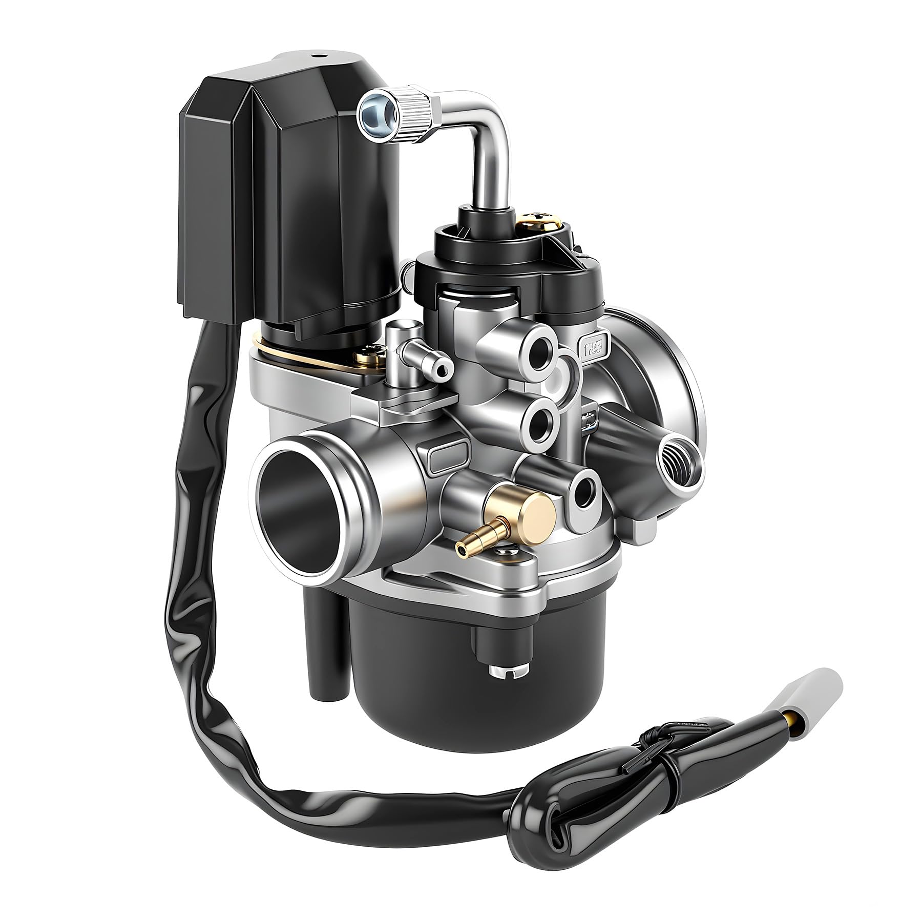 carburatore di ricambio da 17,5 mm, con passaggio da 17,5 mm, per la maggior parte degli scooter da 50 cc