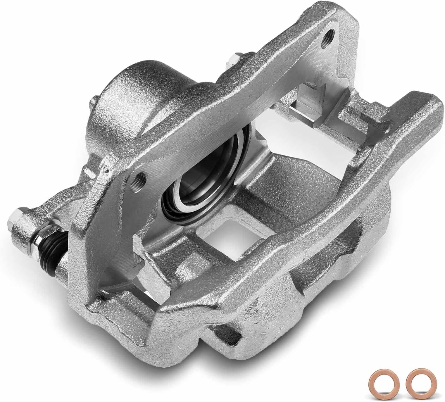 A-PremiumDisc Brake Caliper Assembly with Bracket Compatible with Select Acura and Honda Models - Accord SE/Sport/Touring 2016-2017, Civic Si 2017-2020, ILX 2019-2020 - Front Right Passenger Side