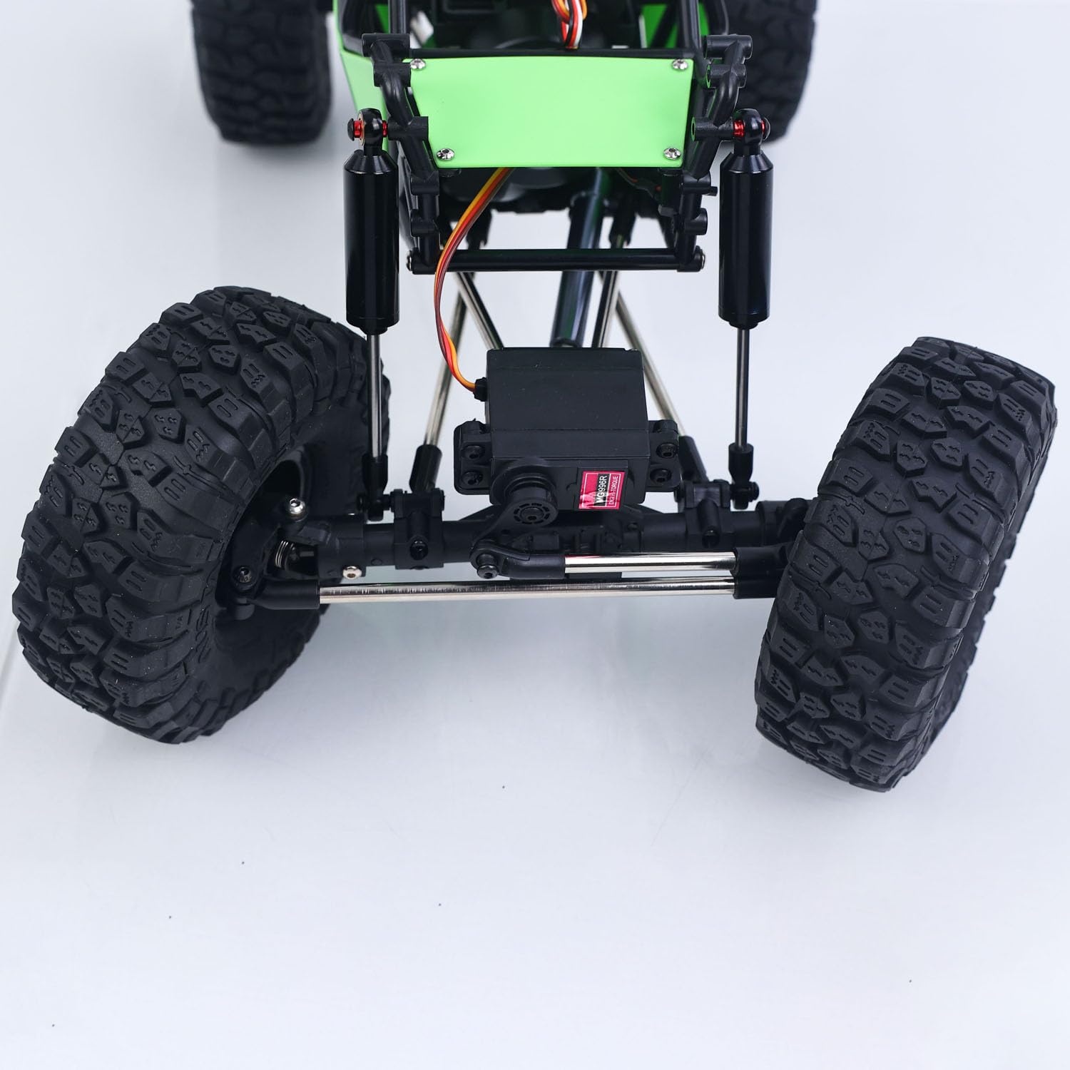 TOUCAN RC HOBBY US in Stock Telecomando 1/10 Rock Crawler 2.4G 4 * 4 RTR Radio Elettrica Fuoristrada Camion Hobby Grade Modello per Età 14+ (Verde)