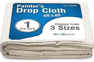 Durable Canvas Drop Cloth for Painting and Protection