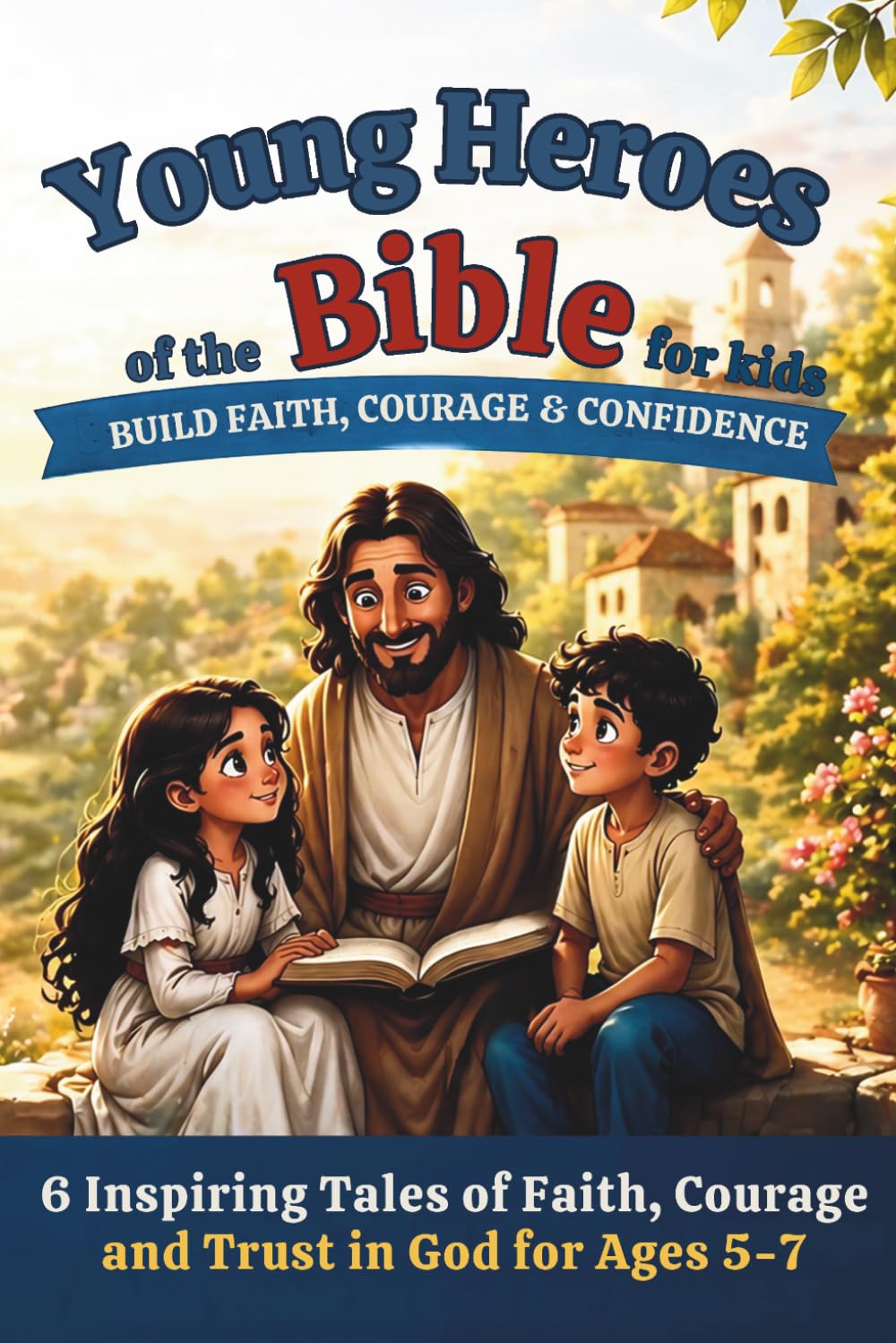 Young Heroes of the Bible for kids: 6 Inspiring Tales of Faith, Courage, and Trust in God for Ages 5-7