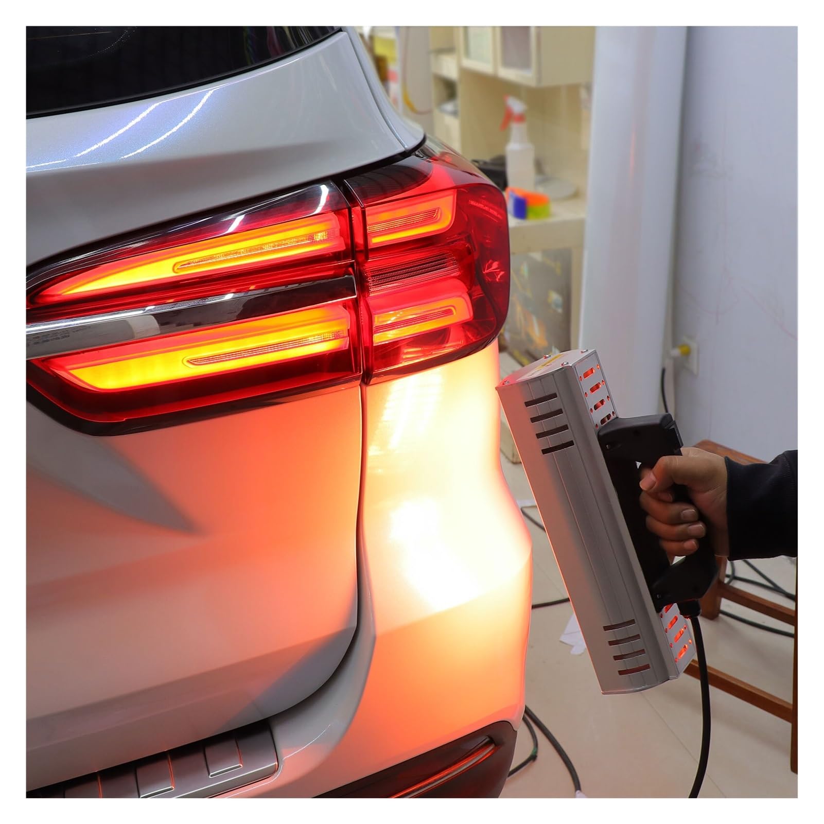 Lampada For Polimerizzazione A Vernice A Infrarossi For Verniciatura A 1000W For Asciugatura A For Auto Riscaldatore A Di A For Riparazione A Carrozzeria Portatile(DT-002)
