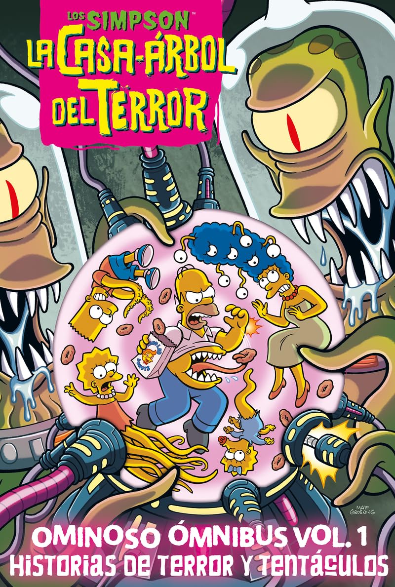 Los Simpson: La casa-árbol del terror 1: Ominoso Ómnibus vol. 1 Historias de terror y tentáculos
