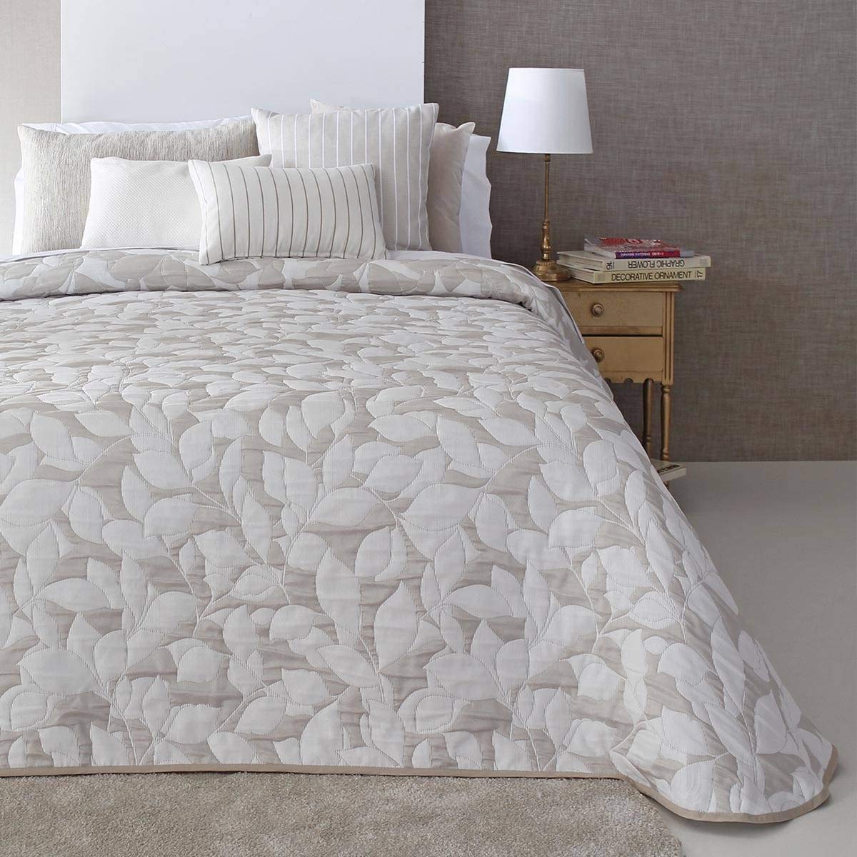 Reig Marti - Colcha Capa OCANYA - Cama 135 Cm - Color Beig C01