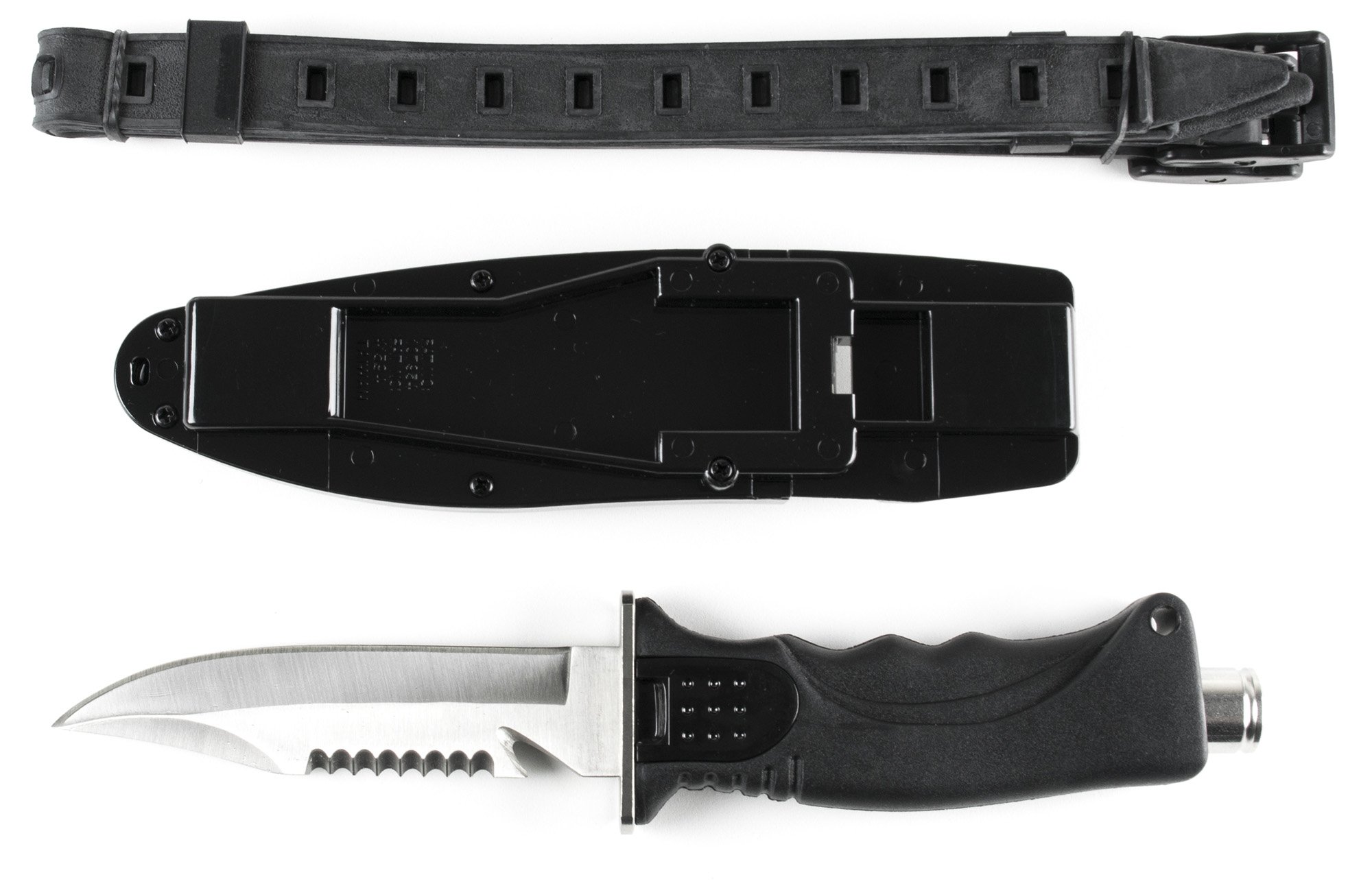 Cressi Cuchillo de buceo, color negro