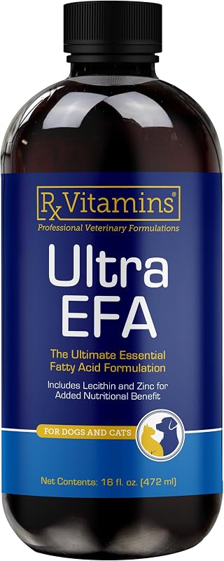 Suplemento de Óleo de Peixe com Ômega 3 DHA e EPA para Cães e Gatos Rx Vitamins 453 g