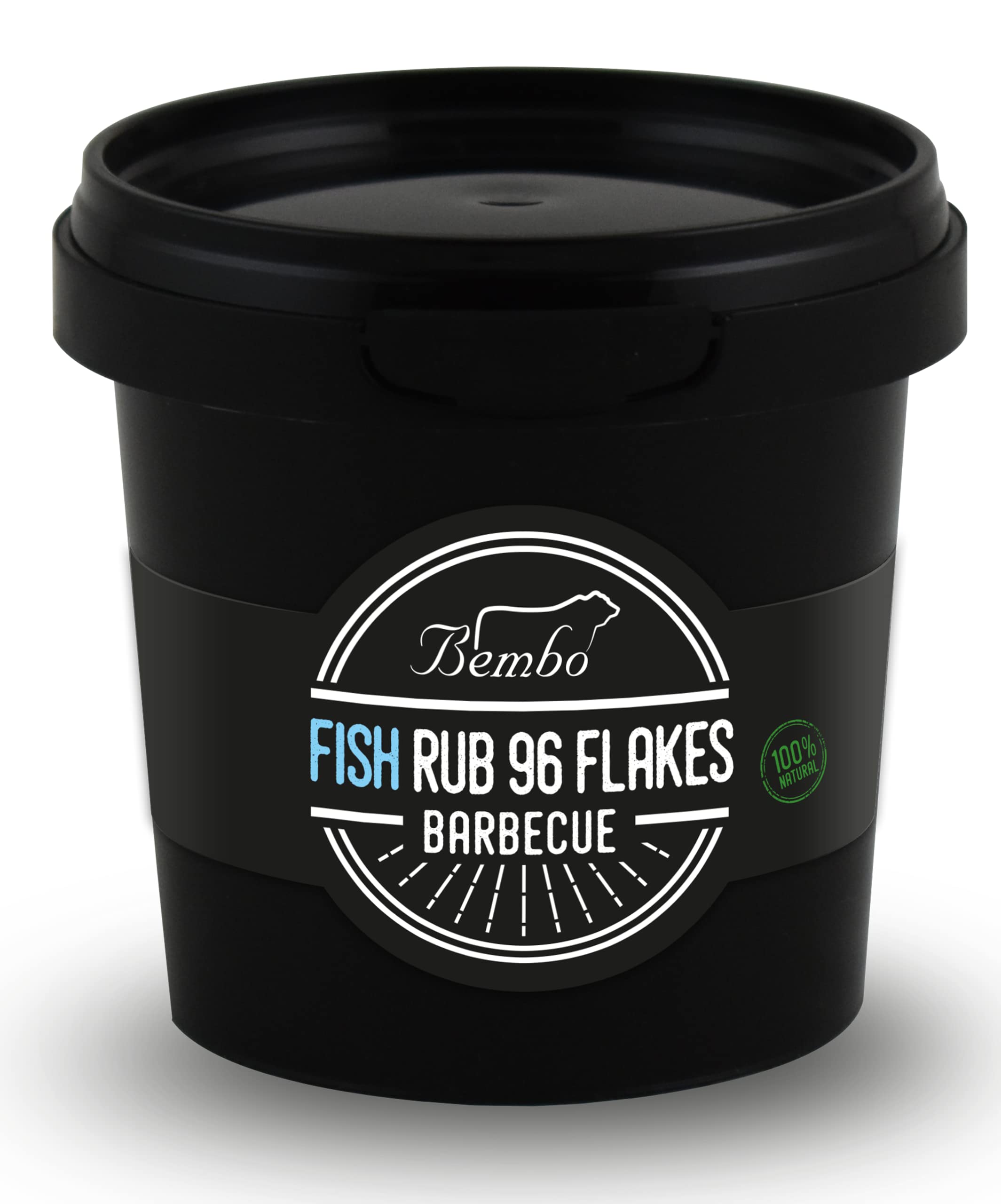 BEMBO BARBECUE FISH 350 g - BBQ Rub - Condimento Mezclas de Especias para Barbacoa - Bembo Spices & Rub - Made in Italy