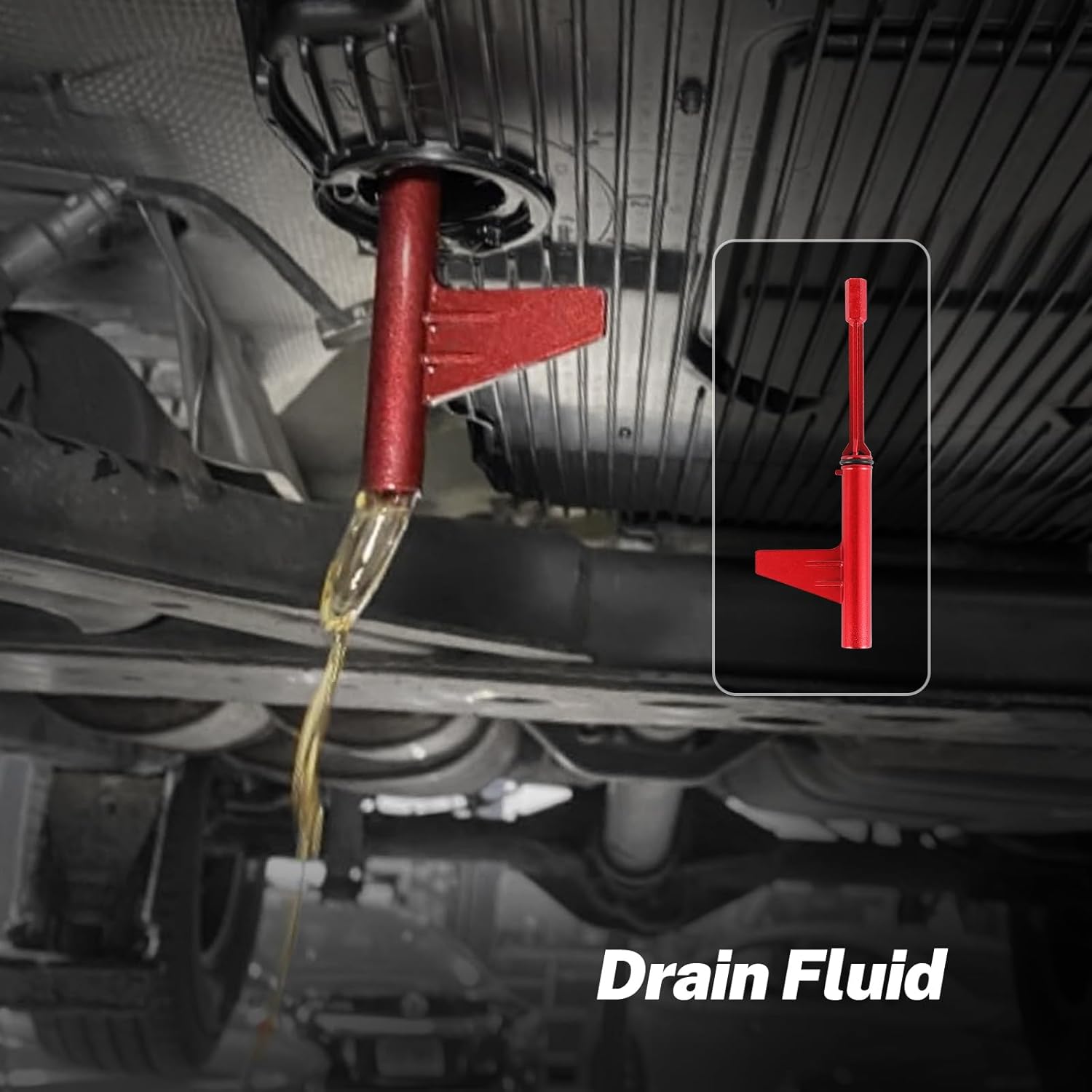 BILITOOLS Transmission Fill Tool Aluminium, Compatible with Mercedes Benz 725.0 9G-Tronic 9-Speed Transmission Fluid ATF, Transmission Fill Adapter Oil Filling Oil Change Tool