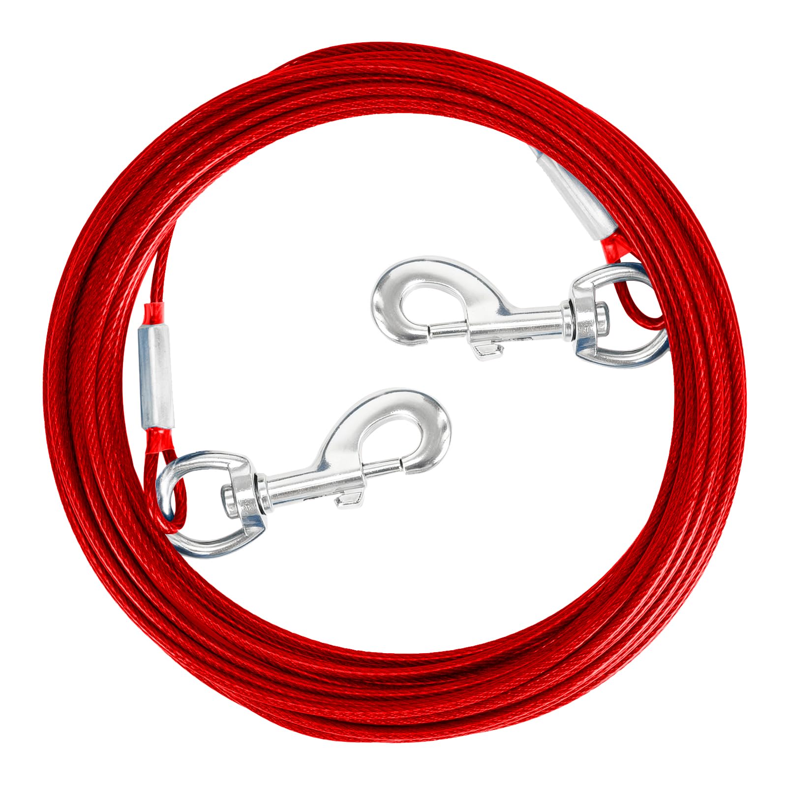 Mi Metty Tie Out Cable Chew Proof Dog Runner Cable