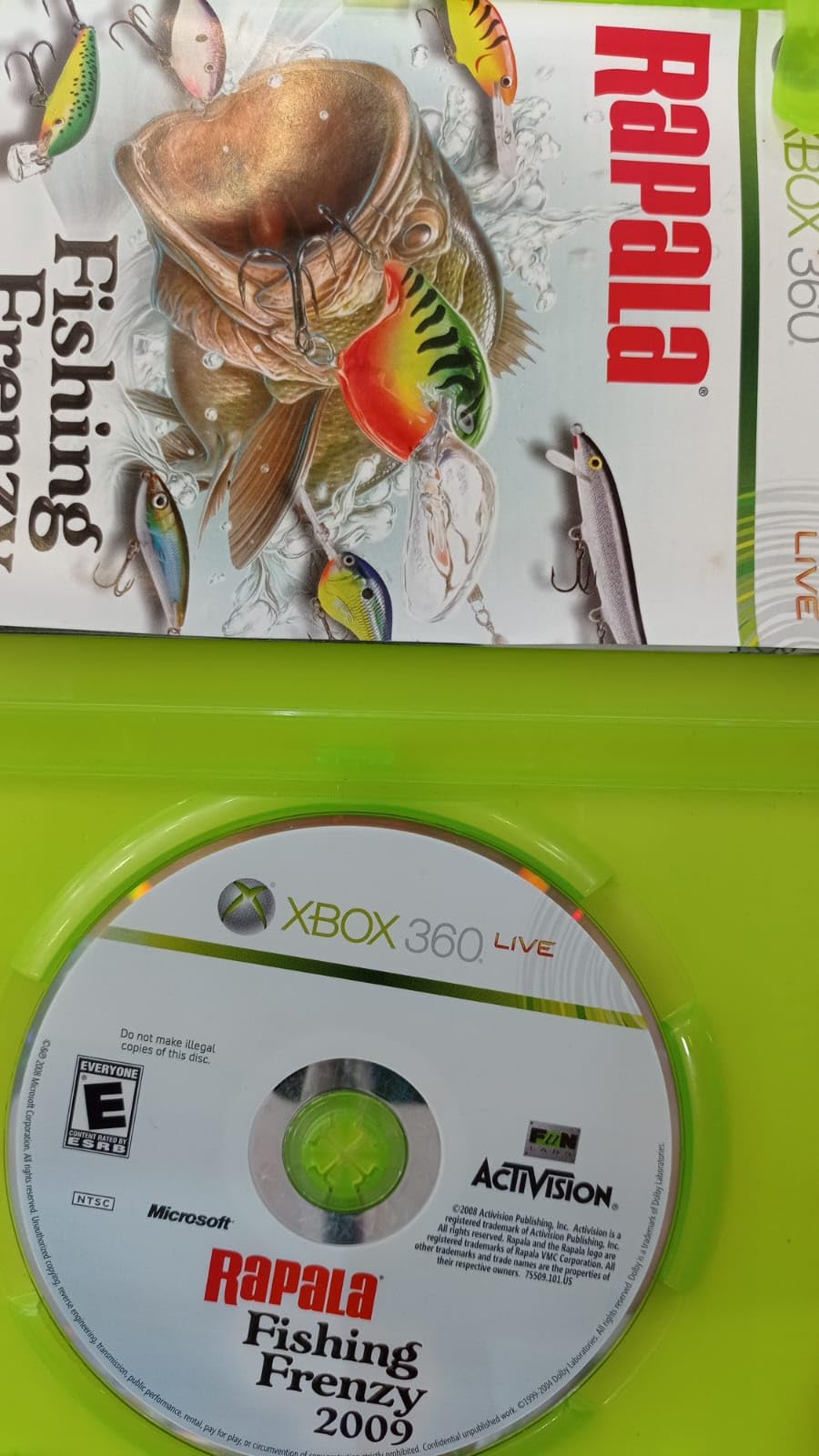 Amazon.com: Rapala Fishing Frenzy - Xbox 360 : Activision Inc