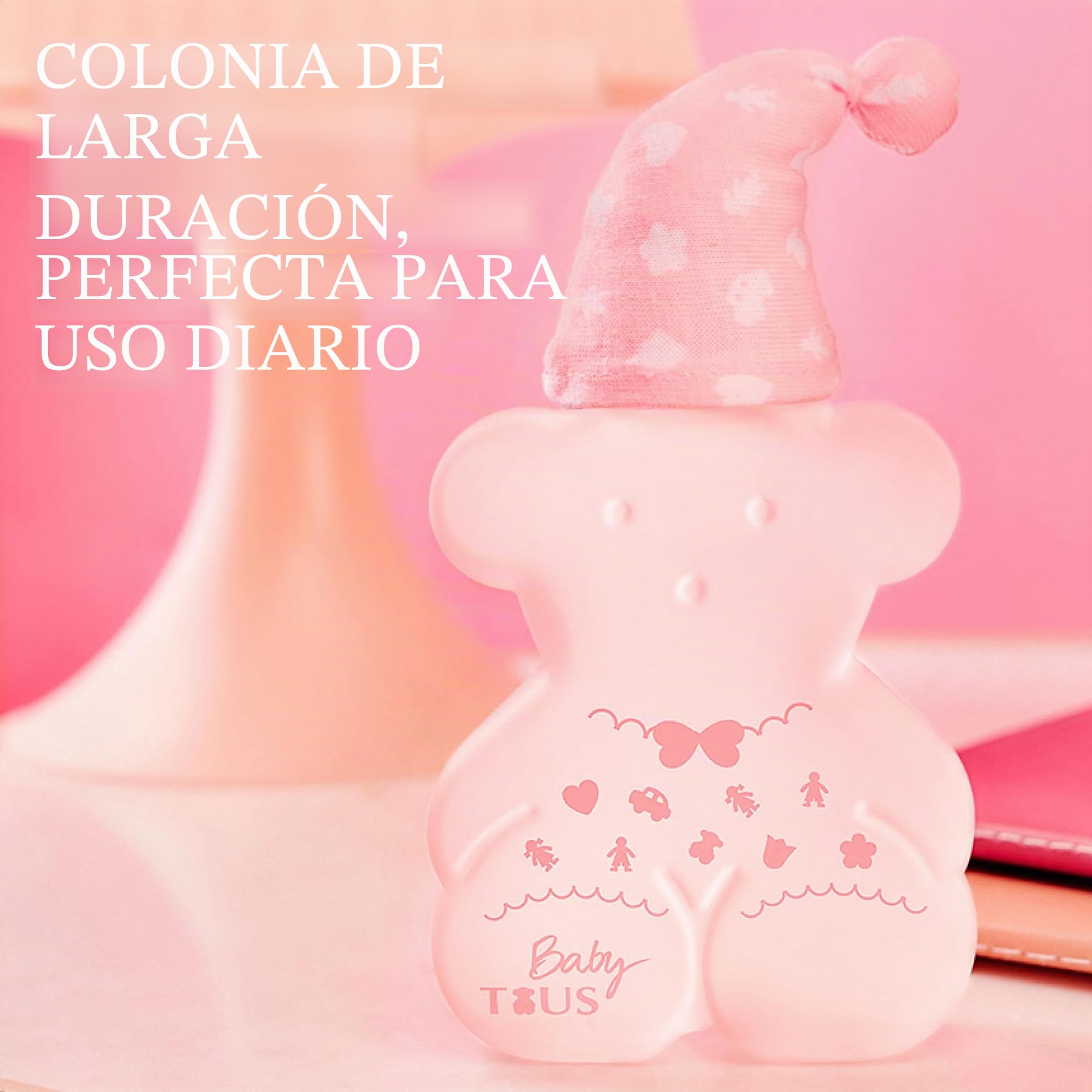 Tous Tous Baby Pink Friends for Kids 3.4 oz EDC Spray