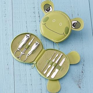 Juego de manicura de 7 piezas de cortaúñas pr...