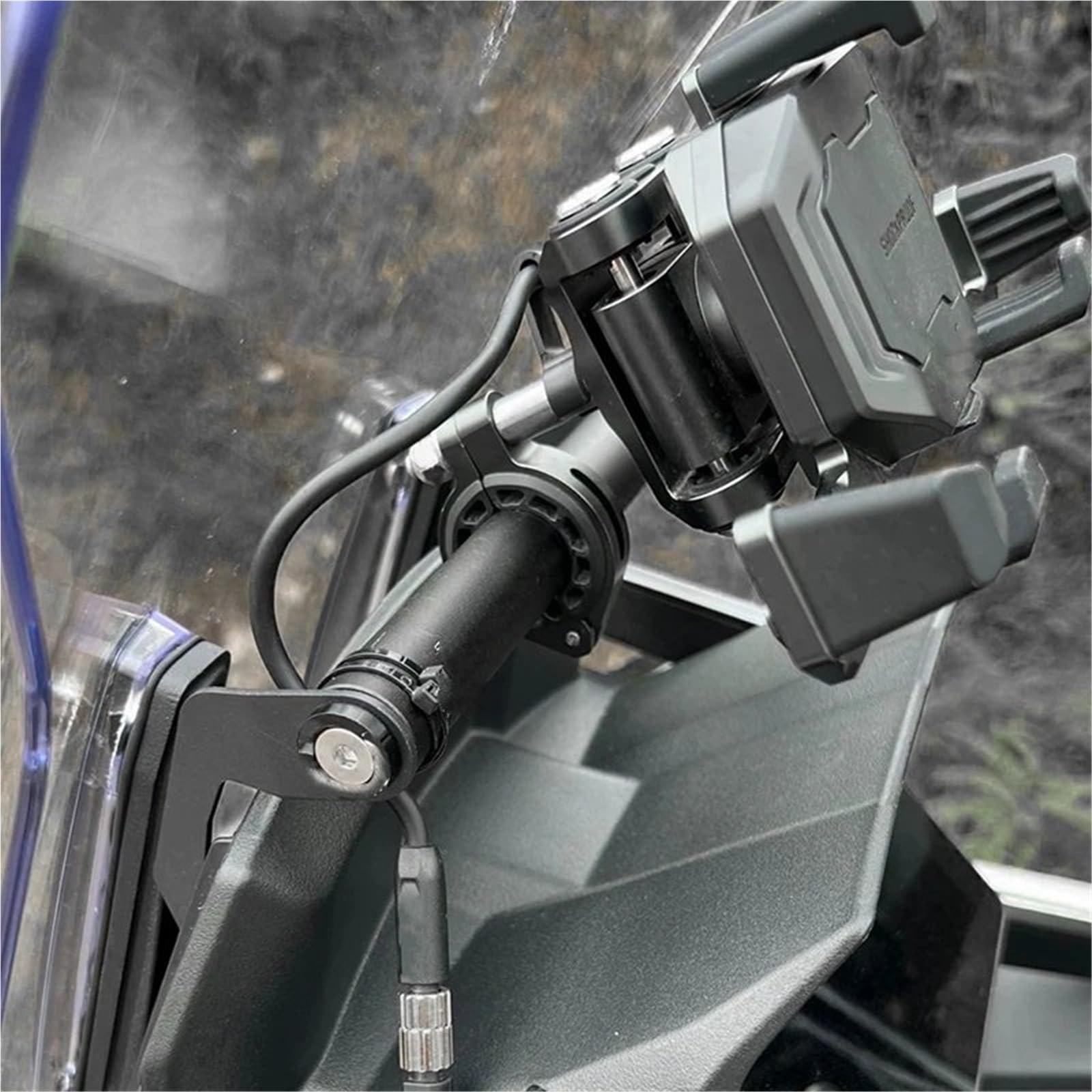 Motocyklowy uchwyt nawigacyjny GPS Pasuje do ZONTES 703F 703 F ZT703F 2024 2025 Uchwyt na nawigację GPS 12MM 22MM Płyta wsporcza uchwytu nawigacyjnego(22MM ZONTES)