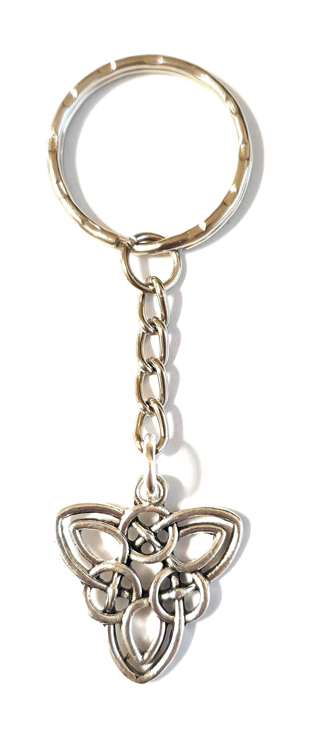 Dreambase Unisex Antique Silver Celtic Knot Keyring