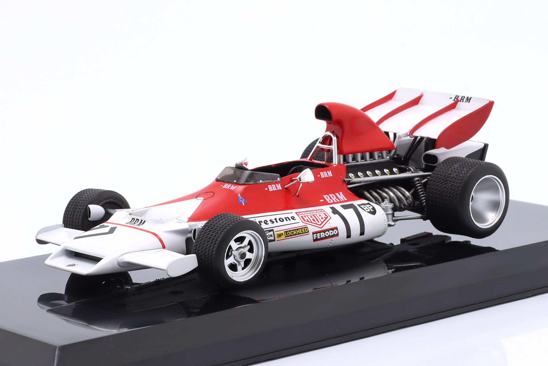 OPO 10 - 1/24 scale Formula 1 car compatible with BRM P160B #17 Jean Pierre Beltoise Monaco GP 1972 - OR096