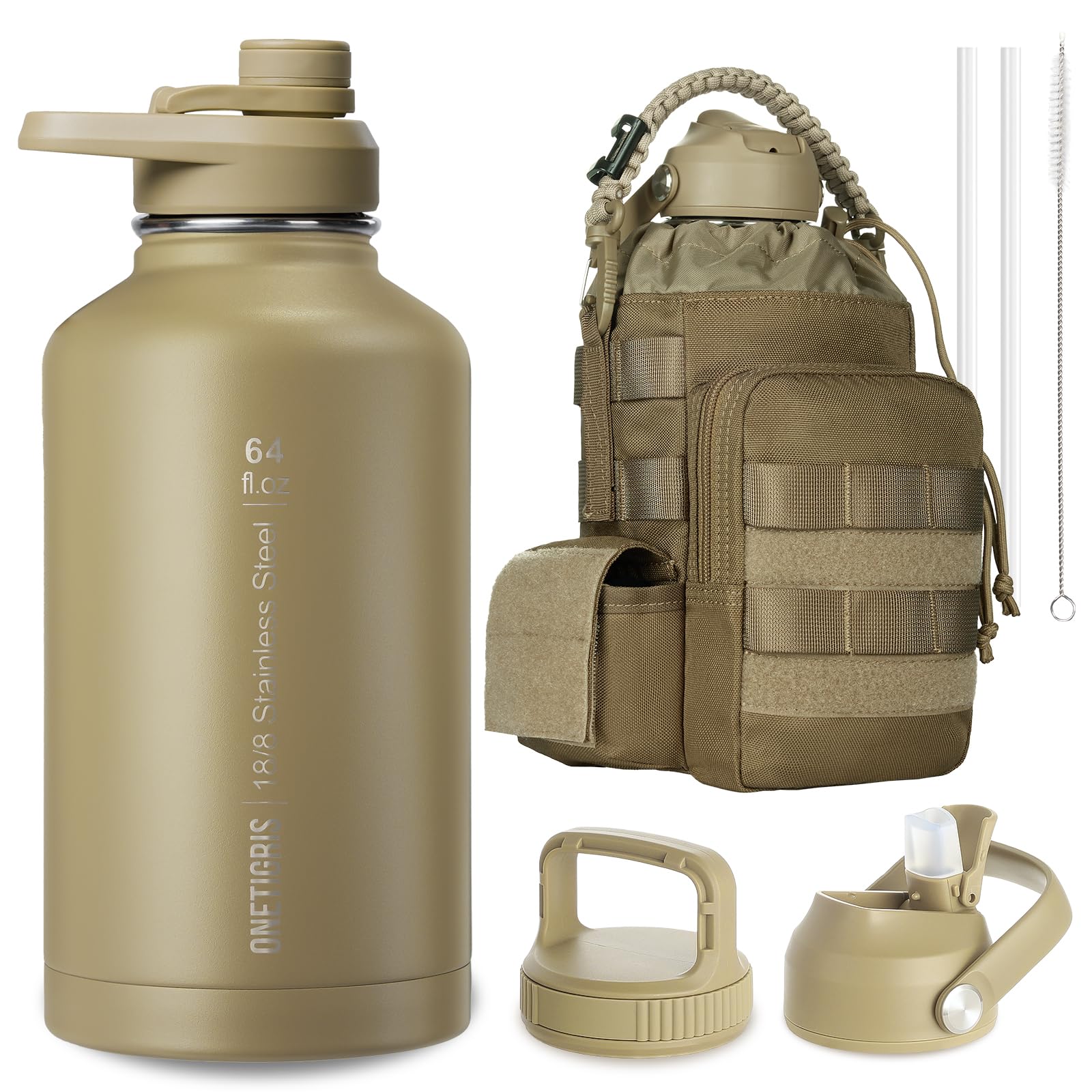 ONETIGRIS Tactical 64 oz Brown