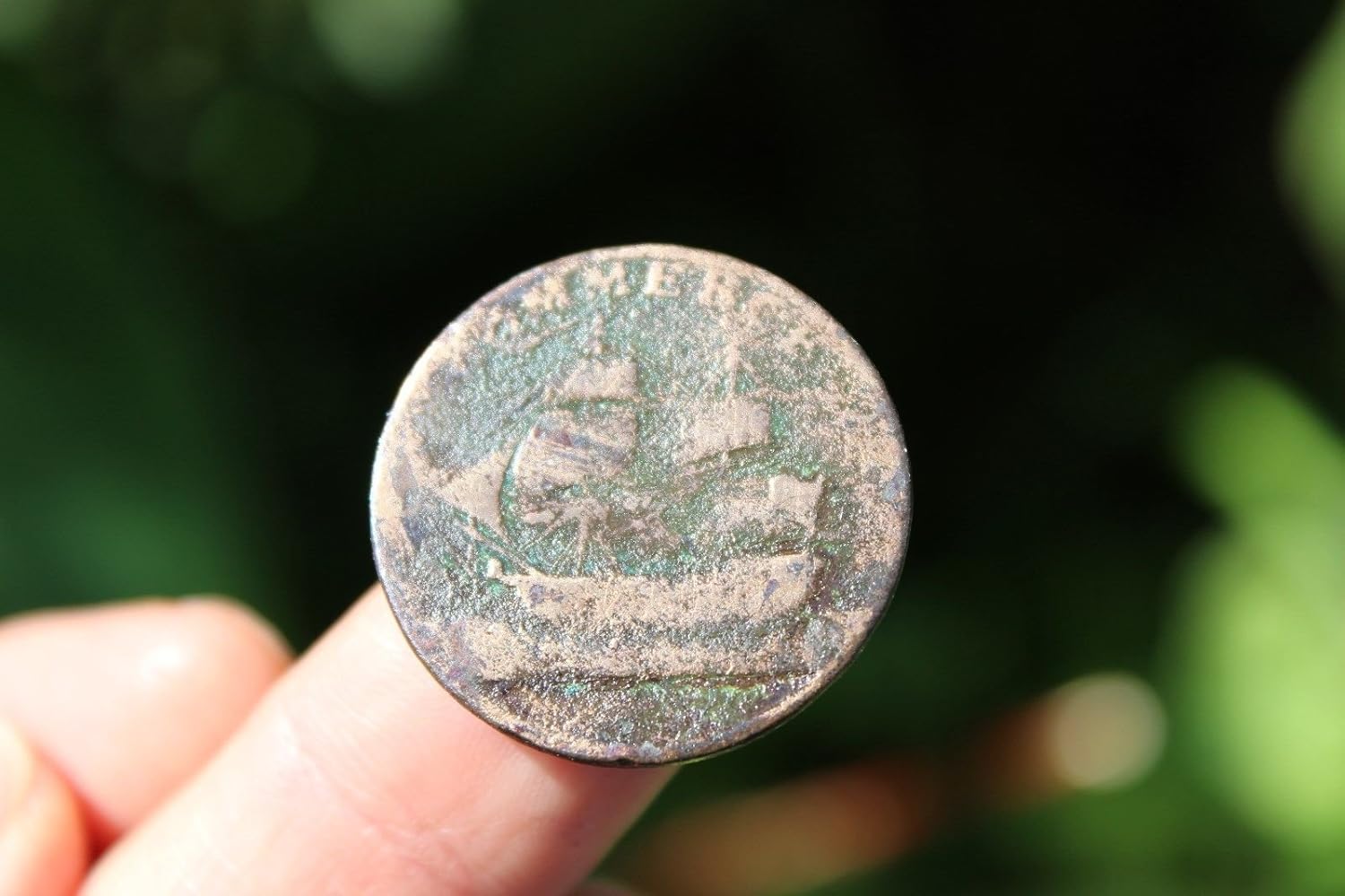 Canadian/English Colonial Token Coin, North America, Commerce, 1781