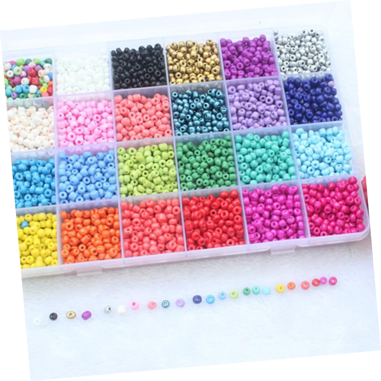 Perline Decorative Irregolari Acriliche 4000 Pezzi per Bigiotteria DIY | Set Creativo, per Bracciale Collana Orecchini, Adatte a Crafting e Decorazioni Porta