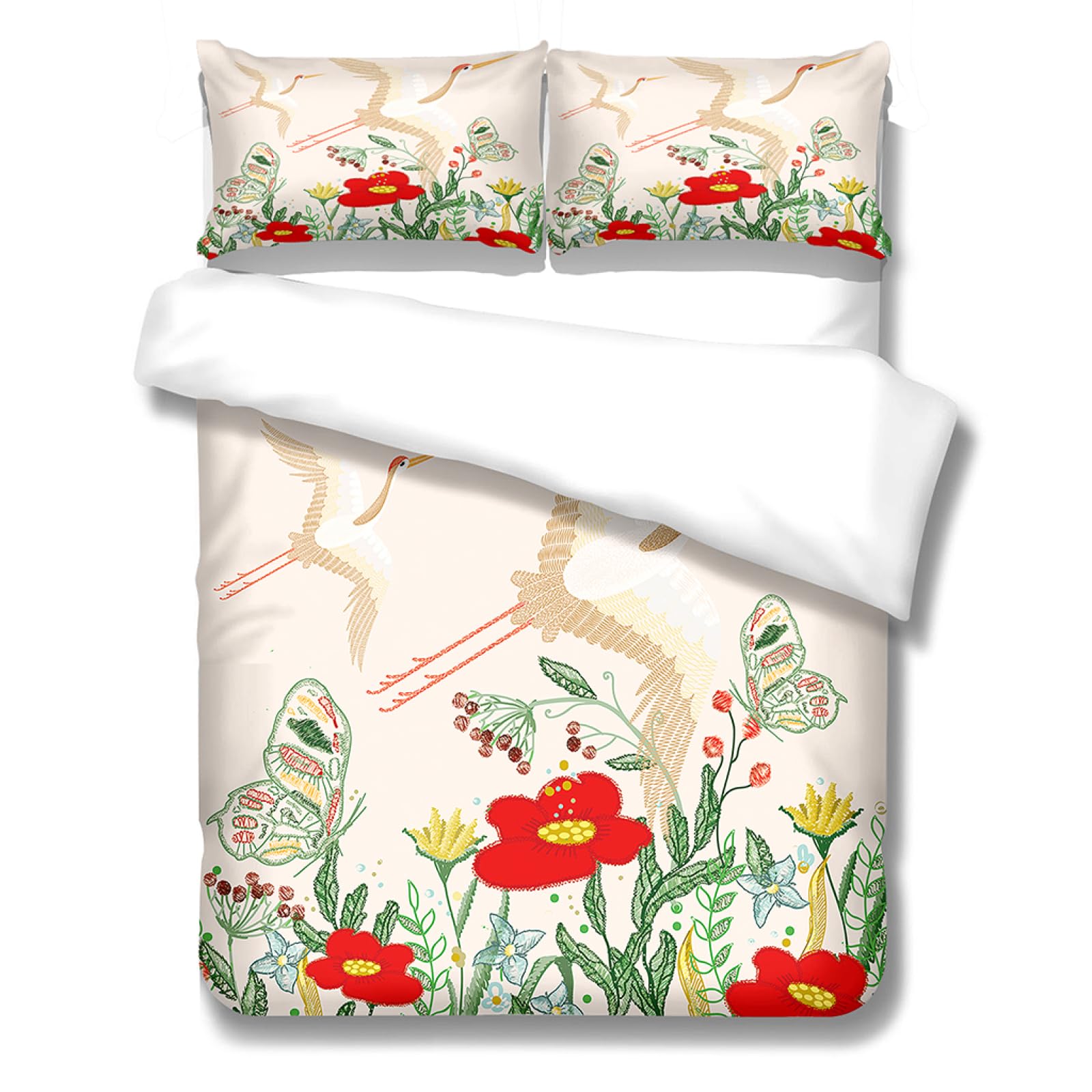 Copripiumino Matrimoniale Stampa 3D - 240x220 Cm Con 2 Federe 50x75 Cm | Microfibra Ipoallergenica, Morbida E Lavabile - Foto 10