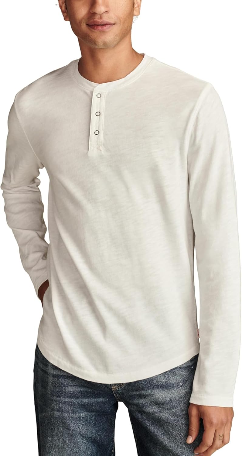 Lucky Brand Men's Weekend Slub Henley
