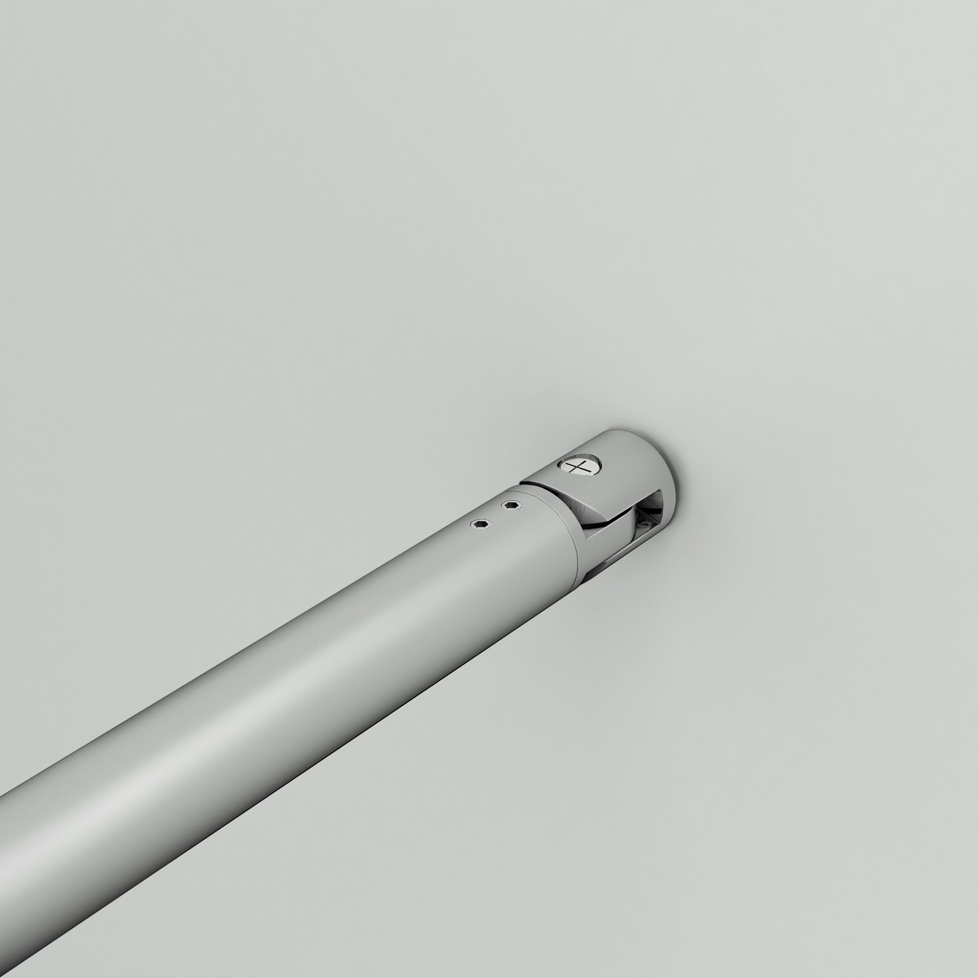 Box Doccia 60x200cm Walk In Fissa Barra Regolabile 70-120cm Vetro 8mm | Anticalcare, Trasparente Vetro Temperato, Easyclean