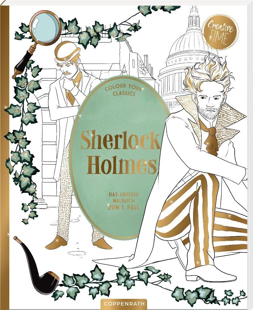 Sherlock Holmes - Das große Malbuch zum 1. Fall: Colour your Classics