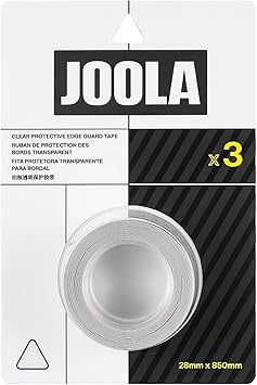 JOOLA Clear Edge Guard Tape - Protects Pickleball Paddle Edge Guard & Covers Lead Tape - Fits All Brands and Most Paddle Sizes - Choose Either 28mm or 30mm Thickness
