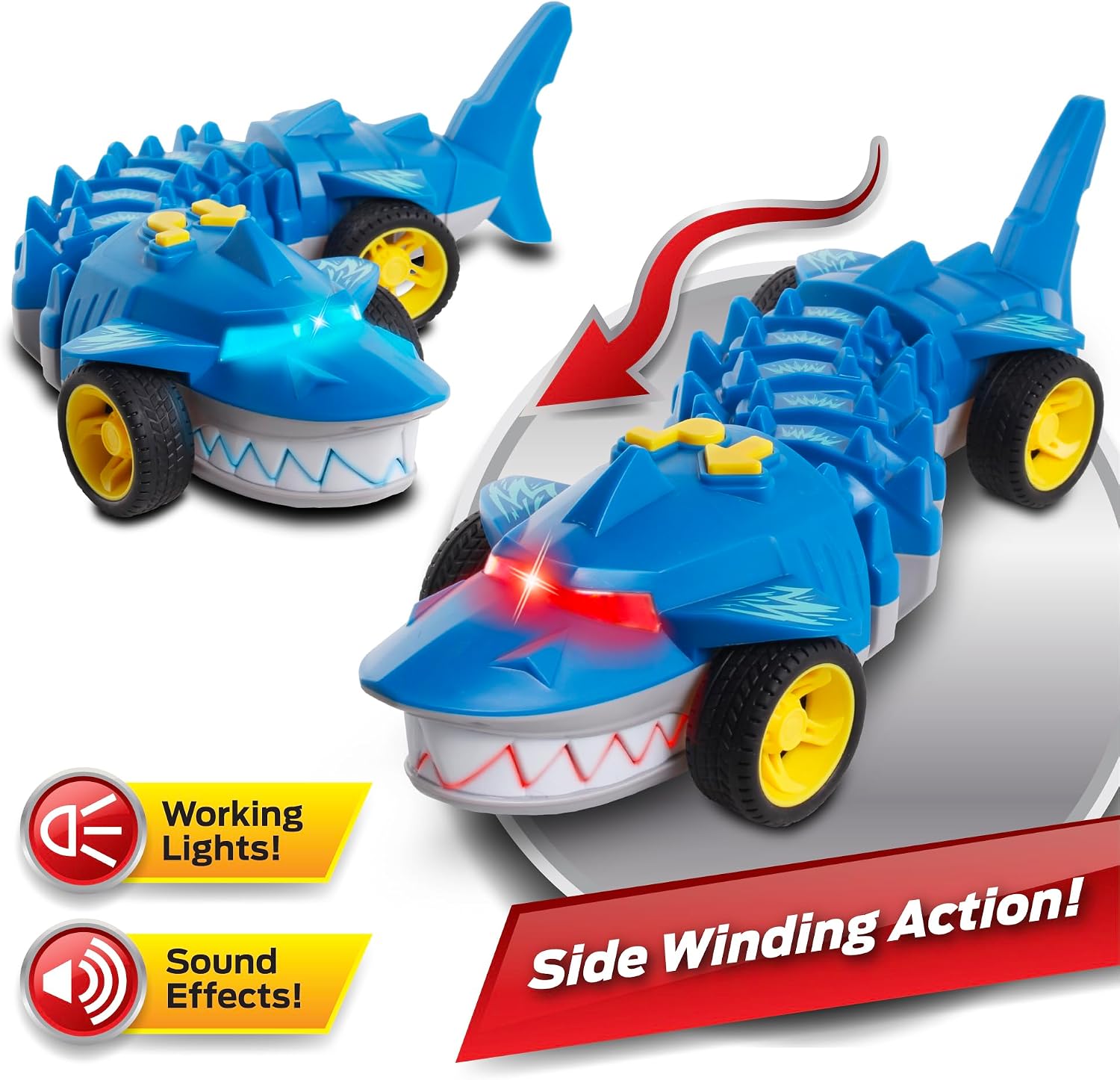 NKOK Supreme Machines Motor - Shark with Sidewinding and Glow Eyes