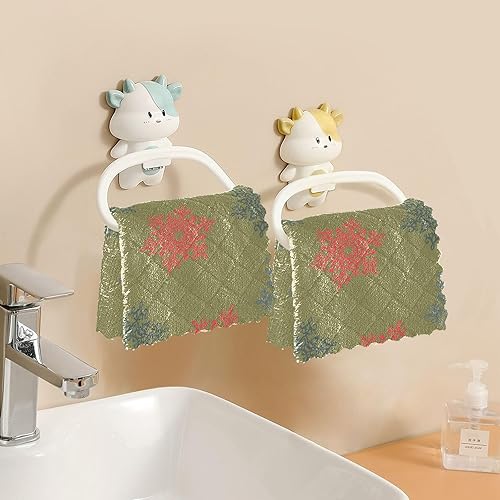 Miniatura 6 de KLL Colorful Christmas Trees Cooking Towels Theme Dish Towels Tea Towel Kitchen Hand Towels Pretty Highly Absorbent Dish Towels