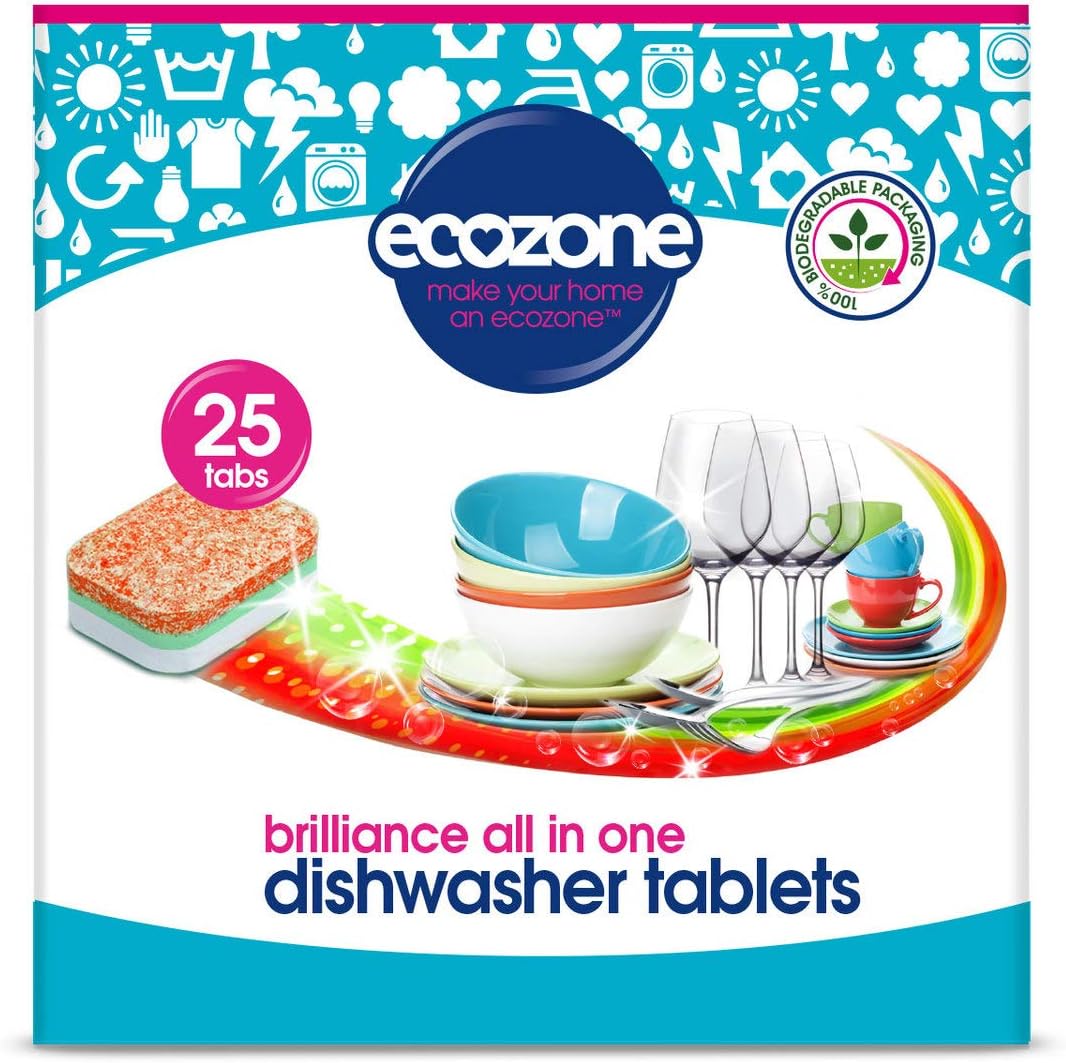 5 in 1 Dishwasher Tablets (Contains 25 Tablets)