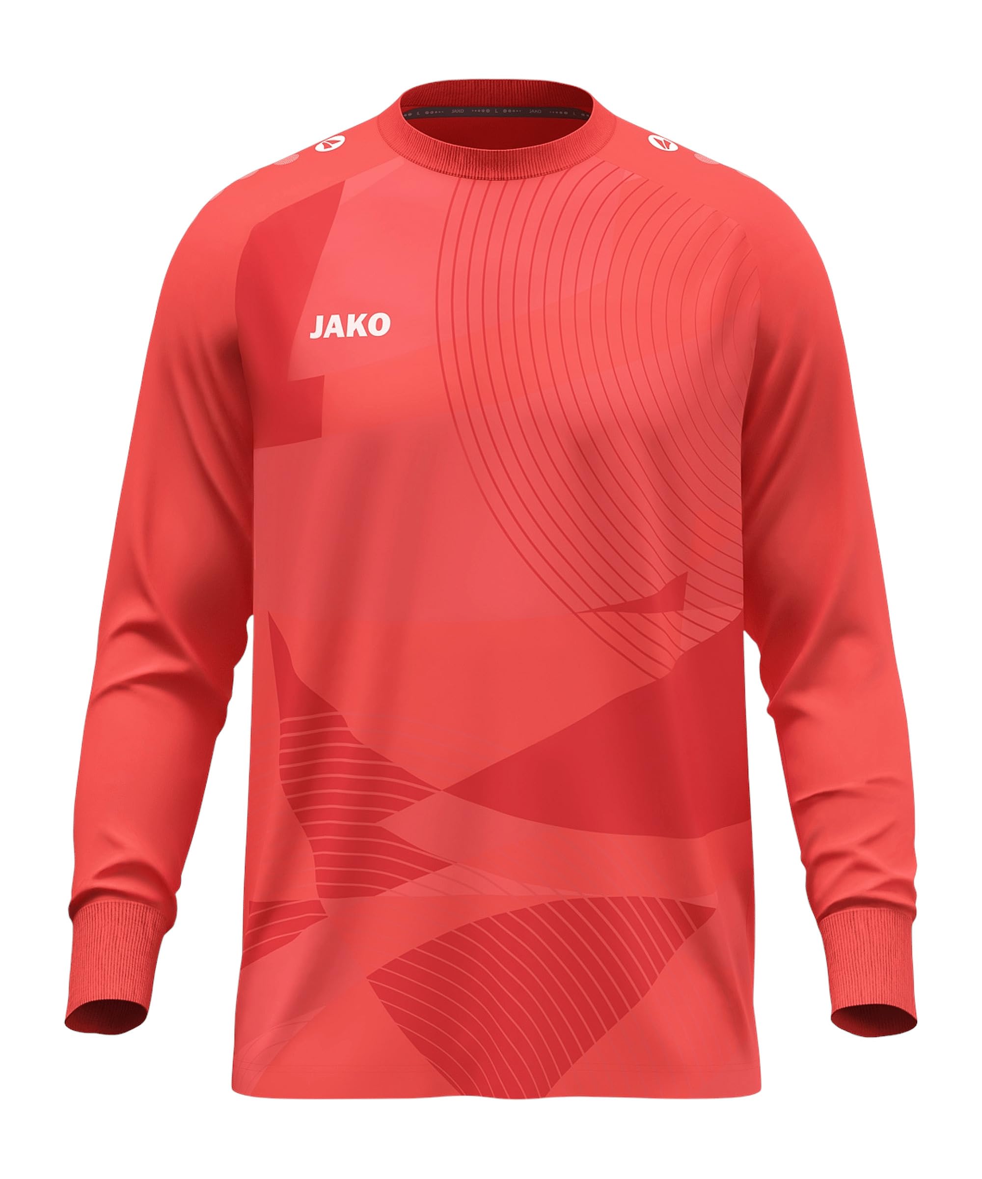 JAKO Unisex River Goalkeeper Jersey Coral