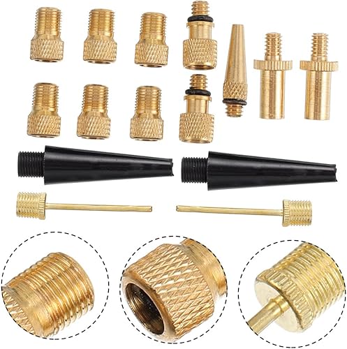 Miniatura 4 de CORHAD Accesorios de adaptador de boquilla de gas 15 piezas inflables de plástico