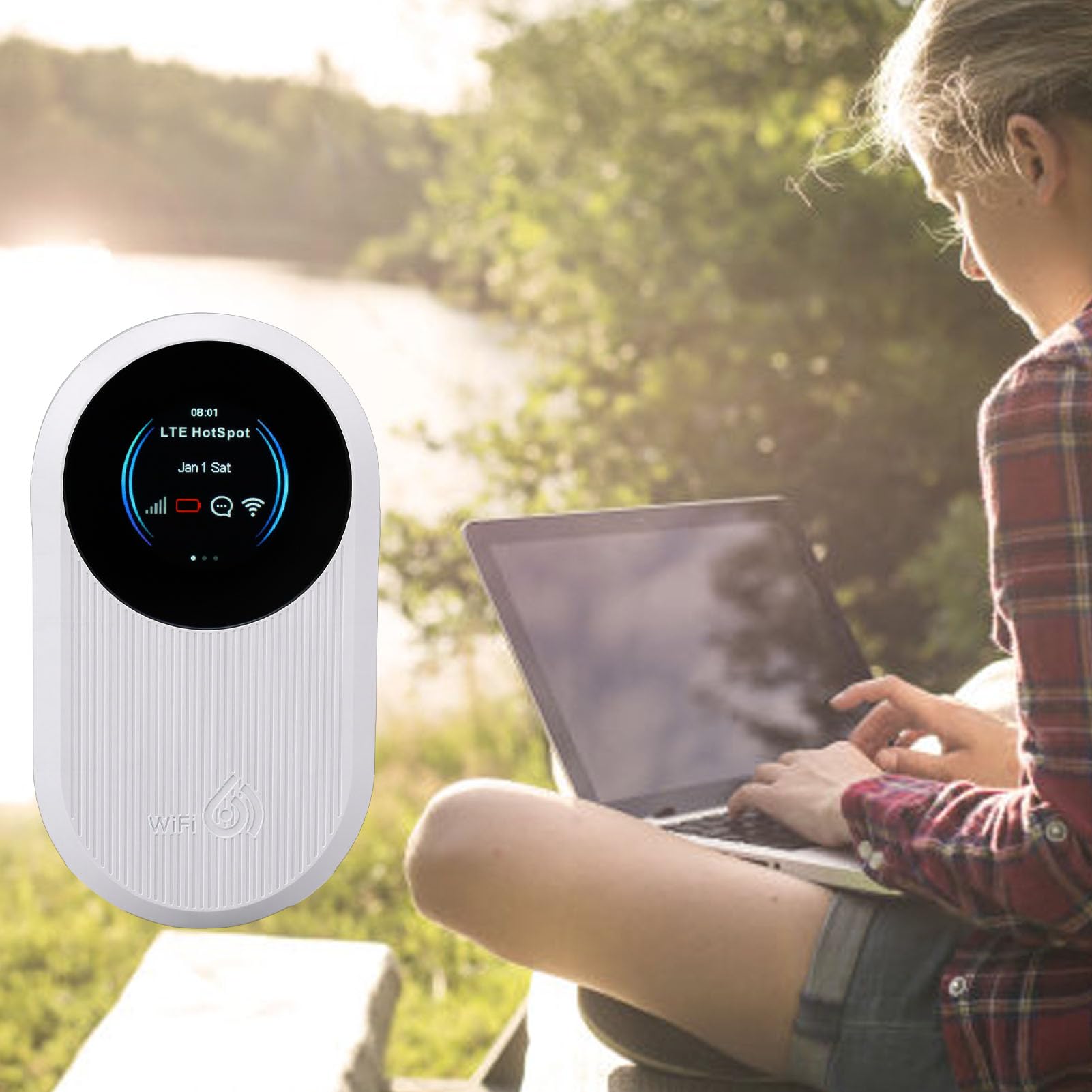 Point D'accès Mobile 4G LTE WiFi6 300 Mbps