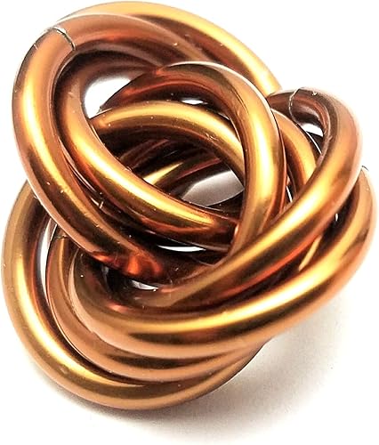 Miniatura 202 de Möbii Fidget Ball (Solid Color): Quiet Mobius ADHD Anxiety Stim Stress Relief Toy Tool for Home Travel Office or Desk (XL(Daydream), Full, Dark Iris)