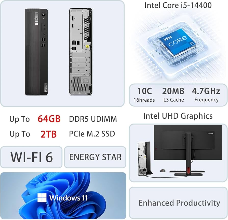 Amazon.com: Lenovo ThinkCentre M70s Small Form Factor Business