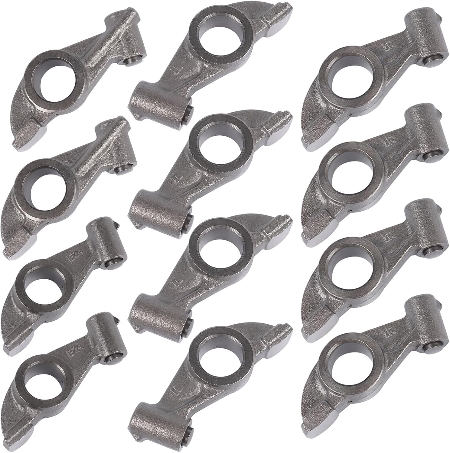 GELUOXI 12x Rocker Arms Set Replacement for Nissan Axxess D21 Pickup Stanza 240SX 2.4L KA24E 1989-1997 1325740F06 1325740F07 1325740F16 1325740F17