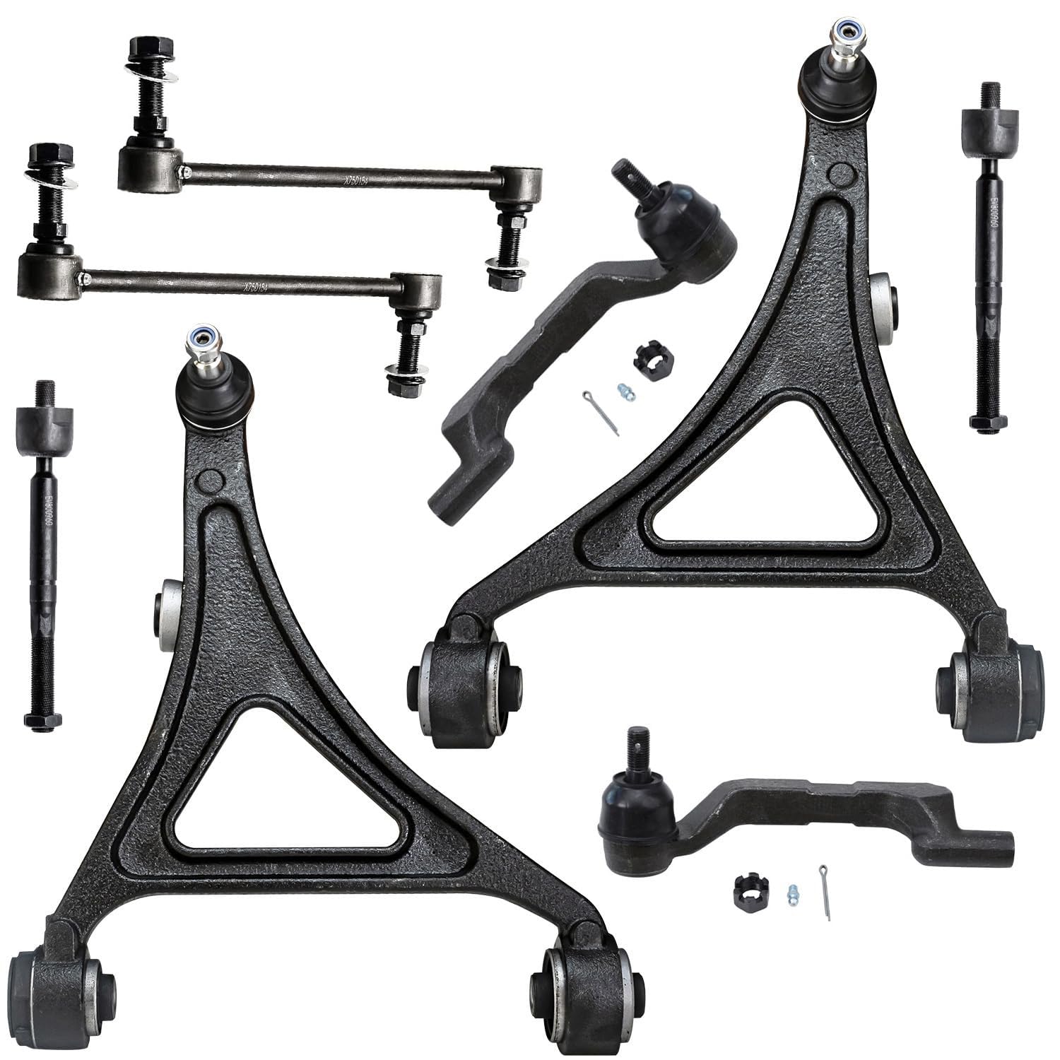 Detroit Axle - AWD 8pc Front End Kit for 2012-2015 2017-2023 Dodge Charger