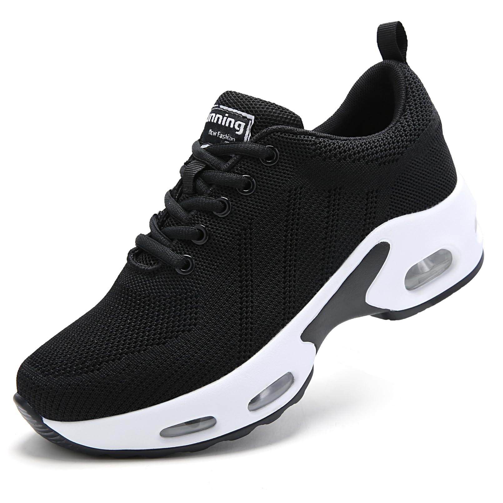 Myztra Damen Laufschuhe Mit Luftpolster Turnschuhe Atmungsaktiv Sportschuhe Bequeme Straßenlaufschuhe Walkingschuhe