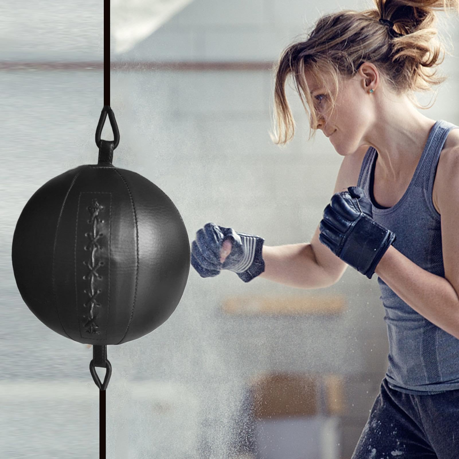 Boxing Punching Bag - Reflex Trainer Boxing Training Equipment Punching Ball | Fight Quick Punch Speed Reflex Training Workout | Improve Reaction Time, Hand-Eye Coordination