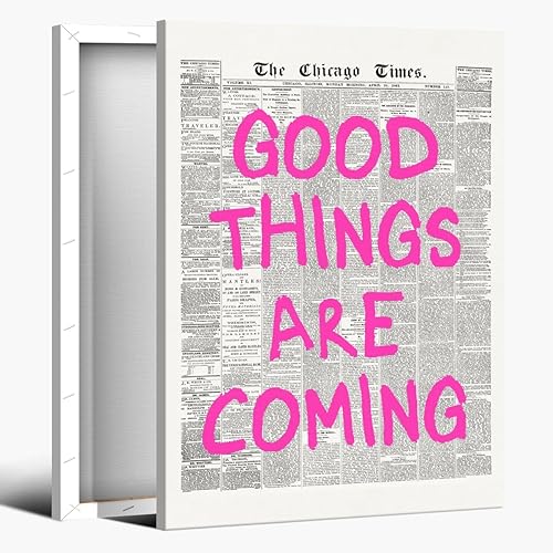 Miniatura 11 de Arte de pared de periódico retro en blanco y negro con texto en inglés «What If It All Workout» con cita positiva, impresión en lienzo de estilo-4