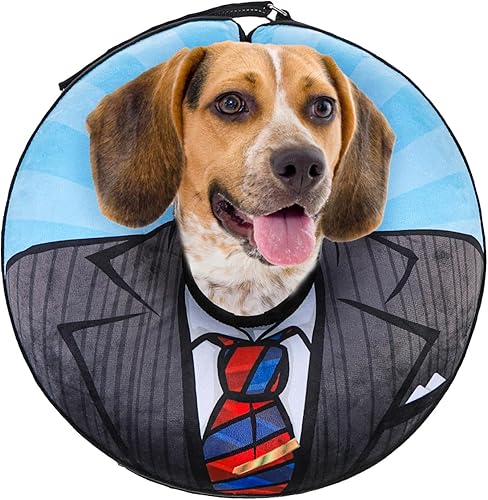 SCENEREAL Collar inflable protector para perros y gatos, gris, S