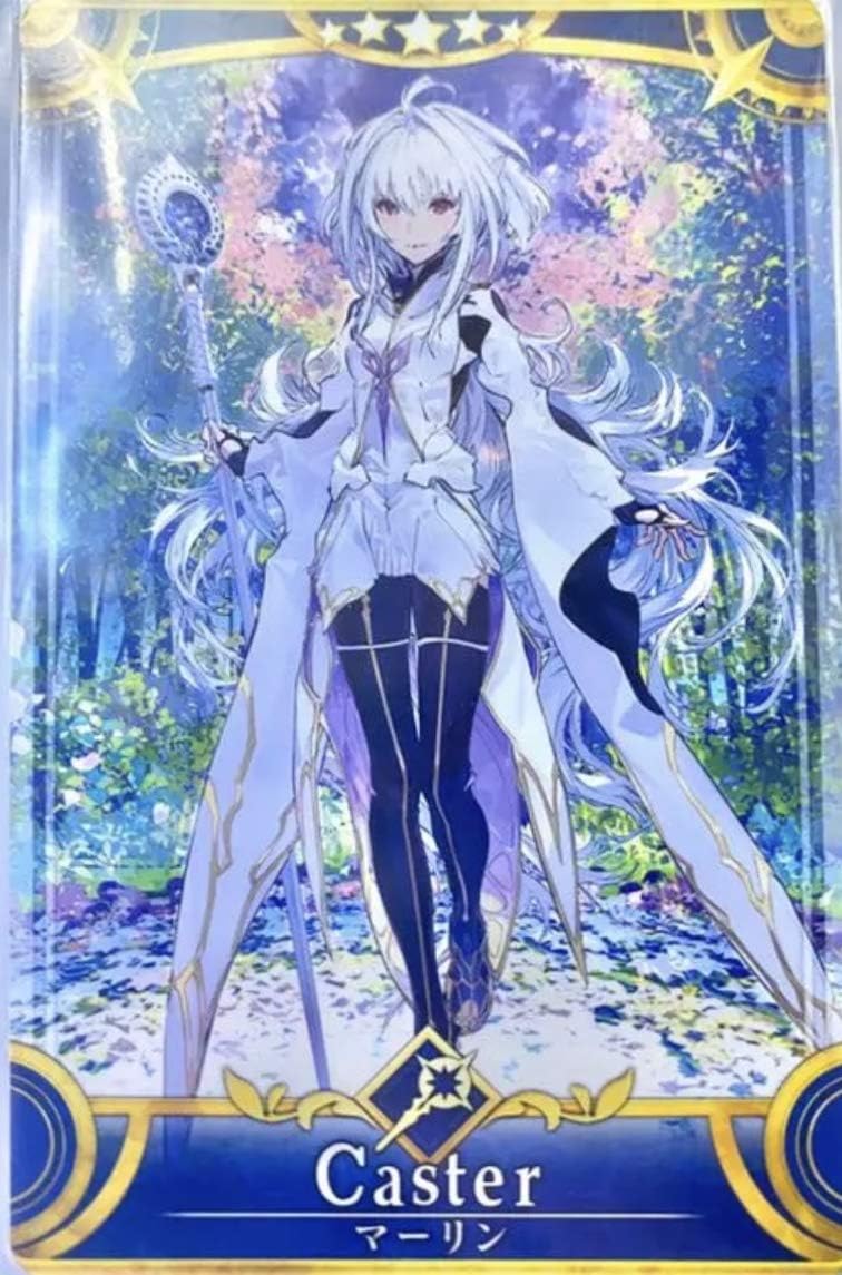 Amazon Co Jp Fate Grand Order Fgo アーケード キャスター マーリン プロトタイプ 第1段階 第二再臨 静屋オリジナルイラスト付 ホビー 通販