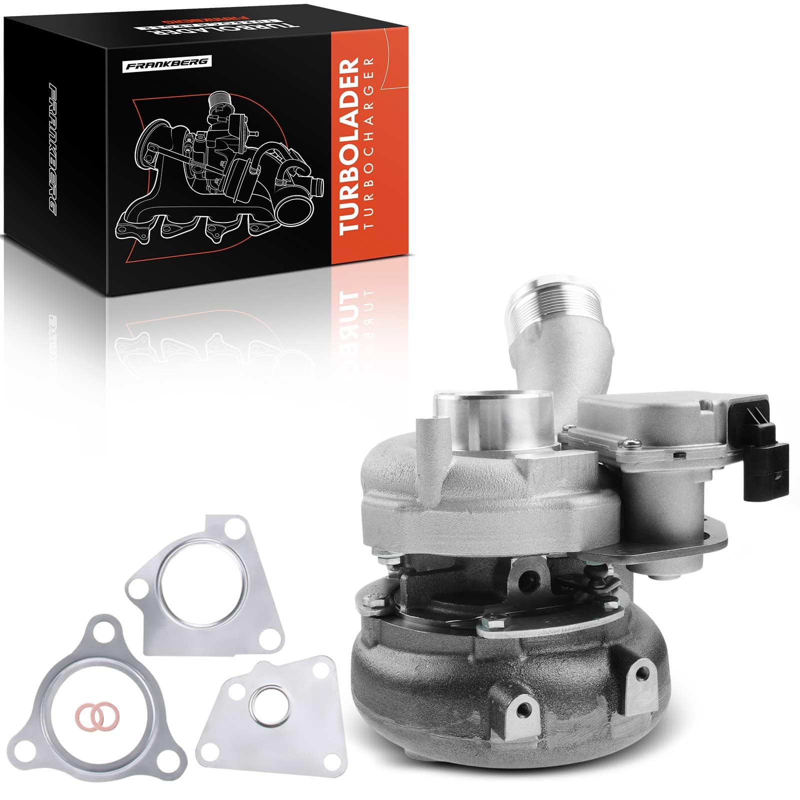 Frankberg Turbolader Kompatibel mit A4 8EC 8ED B7 3.0 TDI q.u.a.t.t.r.o 2004-2008 A6 4F2 4F5 C6 3.0 TDI q.u.a.t.t.r.o 2004-2011 A8 4E2 4E8 3.0 TDI q.u.a.t.t.r.o 2003-2010