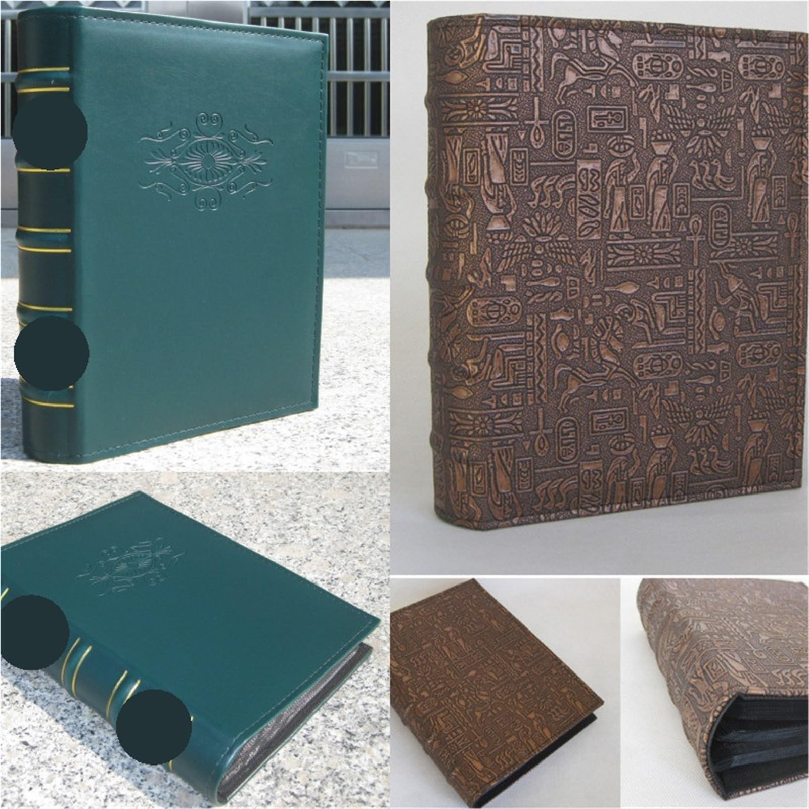 Album Fotos Big 6 Inches 4.5 * 6" 4D Photo Album Imitation Leather PU Cover Picture Tour Autograph Book(Color 02)